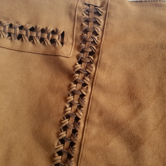 Faux suede skirt - Picture 3 of 3